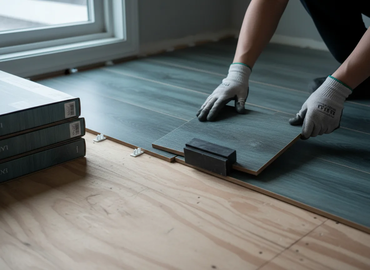 Luxury Vinyl Plank Installation company in Lomax, IL